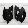 Paire de plaques latérales UFO noir Kawasaki 250 KXF