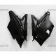 Plaques latérales UFO 250 KXF / 450 KXF Noir