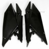 Paire de plaques latérales UFO 450 RMZ 2018 Noir