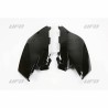 Paire de plaques latérales UFO noir Yamaha 125 YZ / 250 YZ