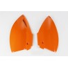 Paire de plaques latérales UFO orange KTM LC4 640 / SMC 660