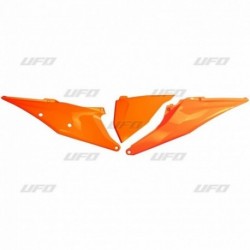 Plaques latérales UFO SX / SXF 2019 à 2022 Orange