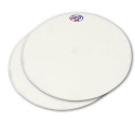 Plaque avant oval vintage UFO type 70 Blanc x 2