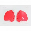 Plaques latérales UFO 125 CR / 250 CR / 500 CR 1991 à 1992 Fluo Rouge