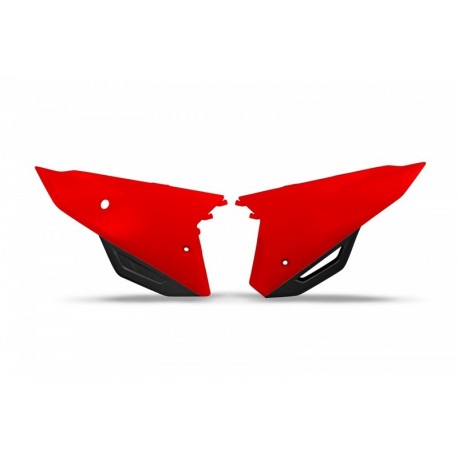 Paire de plaques latérales UFO 450 CRF 2021 Rouge Paire de plaques latérales UFO 450 CRF 2021 Rouge