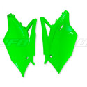 Plaques latérales UFO 250 KXF / 450 KXF Fluo Vert