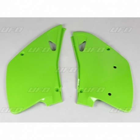 Plaques latérales UFO 125 KX / 250 KX 1992 à 1993 Vert