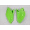 Paire de plaques latérales UFO vert KX Kawasaki 450 KXF