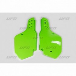 Plaques latérales UFO 125 KX / 250 KX / 500 KX 1988 à 1989 Vert