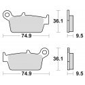 Plaquettes de frein BRAKING Off-Road métal fritté - 701CM44