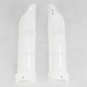 Protections de fourche UFO blanc Kawasaki 85 KX