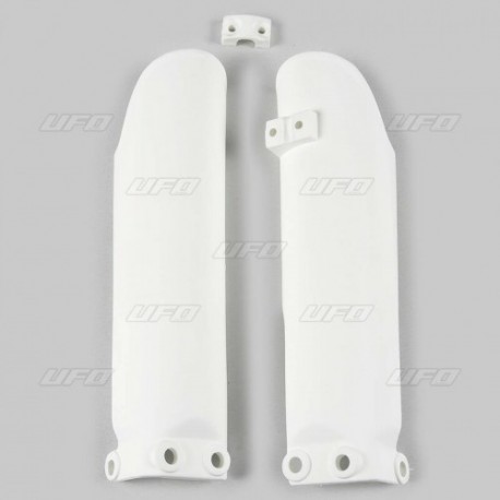 Protections de fourche UFO KTM SX 65 2002 à 2024 Blanc