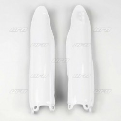Protections de fourche UFO 125 YZ / 250 YZ 2008 à 2021 / 250 YZF / 450 YZF 2008 à 2009 Blanc