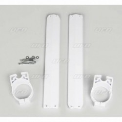 Protections de fourche UFO YZ 1989 Blanc