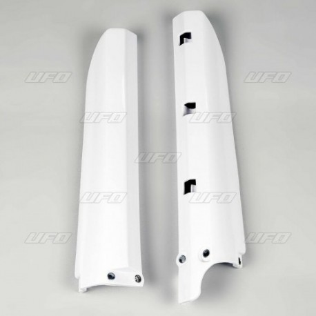 Protections de fourche UFO 85 YZ 2002 à 2018 Blanc
