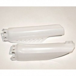 Protections de fourche UFO blanche Honda 150 CRF