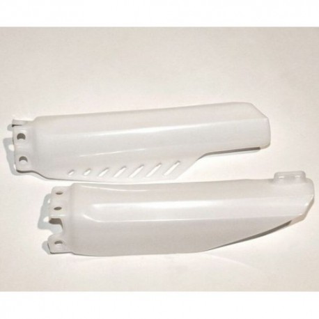 Protections de fourche UFO blanche Honda 150 CRF