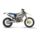 Protections de fourche UFO jaune Husqvarna