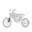 Protections de fourche UFO noir Husqvarna TE/TC 449/511