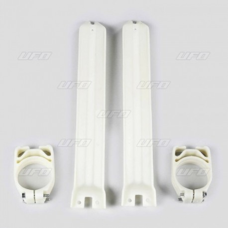 Protections de fourche UFO KX 1991 à 1993 Blanc