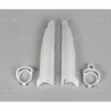 Protections de fourche UFO KX 1996 à 2003 Blanc