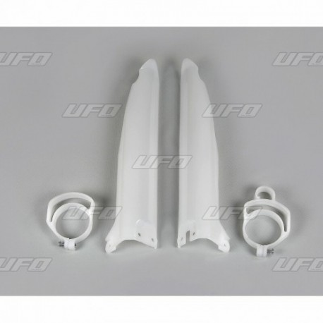 Protections de fourche UFO KX 1996 à 2003 Blanc