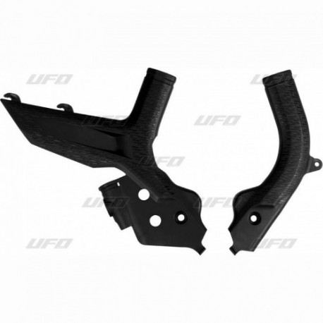 Protections de cadre UFO SX / SXF 2019 à 2022 Noir
