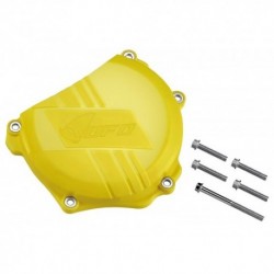 Protection de couvercle d'embrayage UFO 250 RMZ 2007 à 2018 Jaune