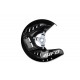 Kit protection de disque de frein avant UFO SUZUKI Noir