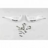 Protège-mains UFO Jumpy supermotard Ø22.2 mm blanc