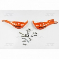 Protège-mains UFO Jumpy supermotard Ø28.6 mm Orange KTM