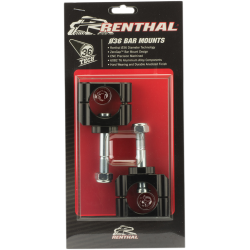 Pontets de guidon RENTHAL 36Tech Ø36mm Offset +5mm Fatbar®36