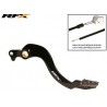 Pédale de frein arrière RFX Pro ST Anodisé dur noir / Anodisé dur titane - Honda 250 CRF 2004 à 2017 / 450 CRF 2002 à 2023