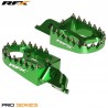 Repose-pieds RFX Pro vert - Pour Kawasaki 250 KXF / 450 KXF 2006 à 2023