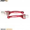 Paire de leviers flexibles forgés RFX Race Rouge AJP Trials Tous les modèles Mais pas Sherco