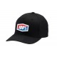 Casquette 100% ESSENTIAL Flex-Fit Noir L/XL