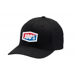 Casquette 100% ESSENTIAL Flex-Fit Noir L/XL