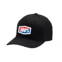Casquette 100% ESSENTIAL Flex-Fit Noir L/XL
