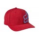 Casquette Fox Clouded Flexfit 2.0 Noir / Rouge L/XL