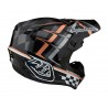 Casque Troy Lee Designs SE4 Polyacrylite Warped - Noir Taille M 57/58cm