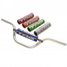 Guidon TAG METALS X5 GRIS PIT BIKE 22.2 MM