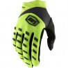 Gants 100% Airmatic jaune fluo enfant XL