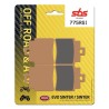 PLAQUETTES DE FREIN SBS 775 RSI