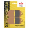 PLAQUETTES DE FREIN SBS 775 SI