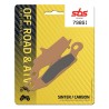 PLAQUETTES DE FREIN SBS 798 SI