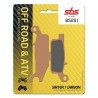 PLAQUETTES DE FREIN SBS 852 SI