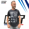 T-shirt EDT blanc ou noir French-MUD NAMBOT