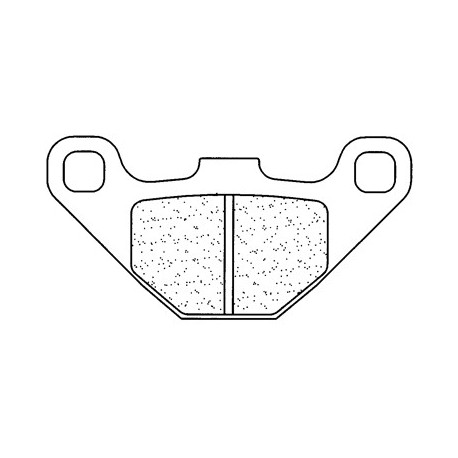 Plaquettes de frein avant cross 2466 MX10 CL BRAKES