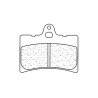 Plaquettes de frein avant cross 2601 MX10 CL BRAKES