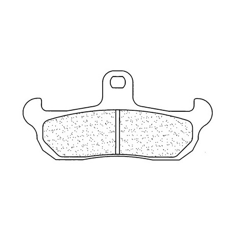 Plaquettes de frein avant enduro 2400 EN10 CL BRAKES